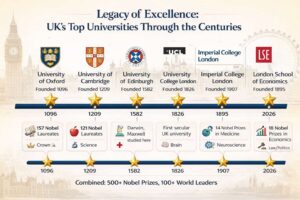 Legacy of Excellence: UK's Top Universities Through the Centuries