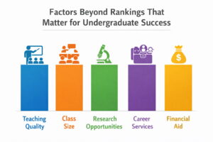 Key factors beyond university rankings for undergraduate success