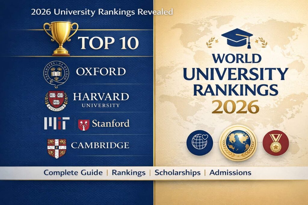 2026 top university rankings revealed