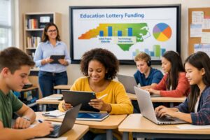 North Carolina education lottery supporting modern education